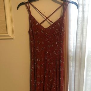 Floral Strappy Back Sundress